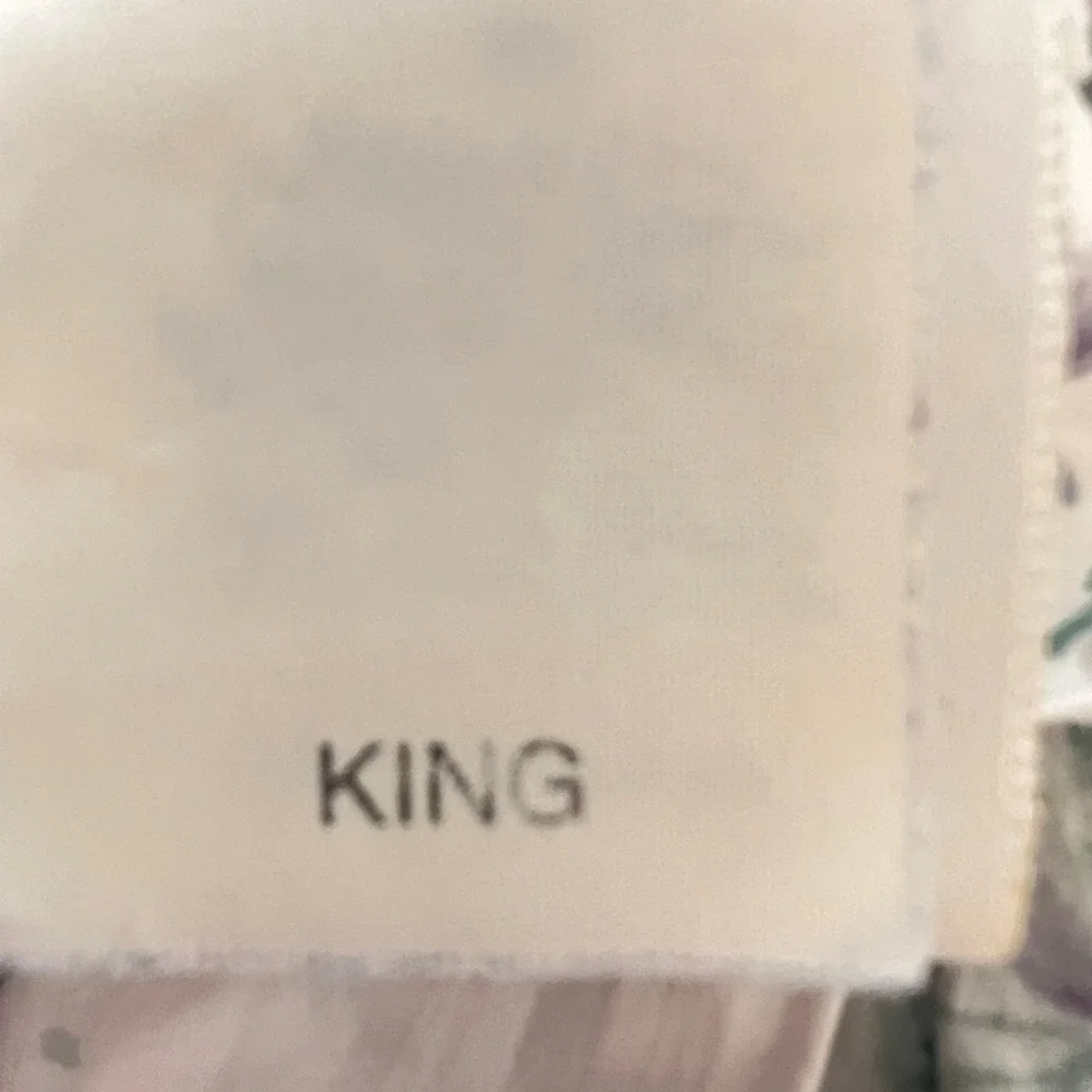 Vtg.‎ Coming Home King Reversible Duvet Cover Floral Cotton Made USA Cottagecore